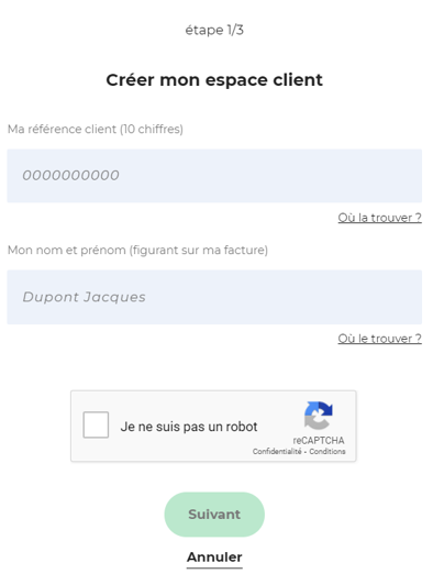 Comment créer mon Espace Client ? | Saur-Atlantic-eau